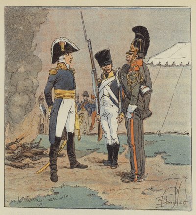 Marszałek Augereau, książę Castiglione autorstwa after Louis Charles Bombled
