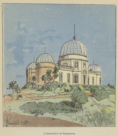 Obserwatorium Tananarive autorstwa after Louis Charles Bombled