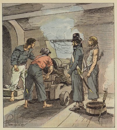 Żeglarze 1805-1815 autorstwa after Louis Charles Bombled