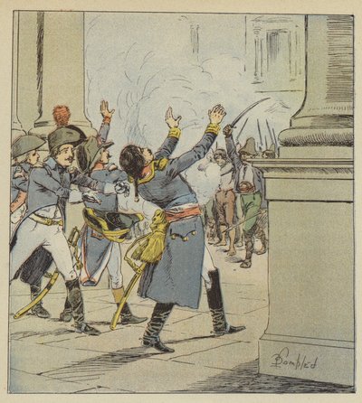 Śmierć Duphota autorstwa after Louis Charles Bombled