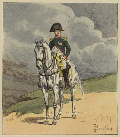 Napoleon Bonaparte autorstwa after Louis Charles Bombled