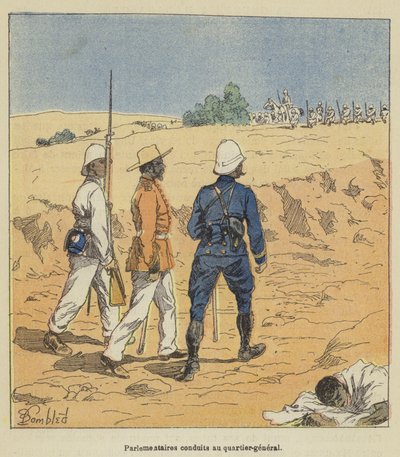 Parlamentarzyści zabrani do siedziby autorstwa after Louis Charles Bombled