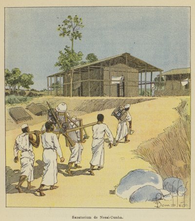 Sanatorium Nossi-Kumba autorstwa after Louis Charles Bombled
