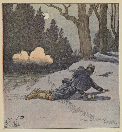 Niespodzianka Chambord, podpułkownik Pinelli autorstwa after Louis Charles Bombled