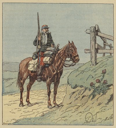 Gwiazda 6 Huzarów autorstwa after Louis Charles Bombled