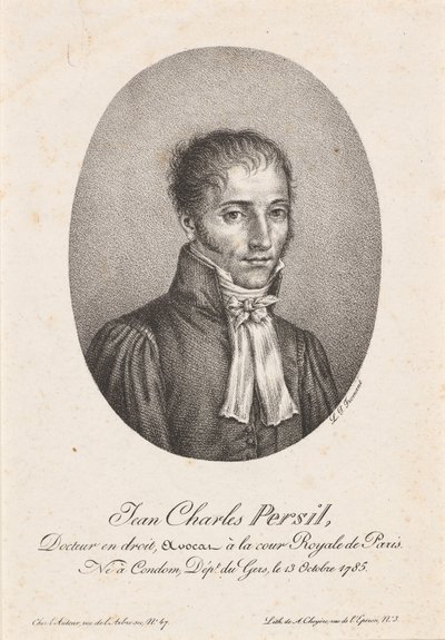 Jean-Charles Persil autorstwa after Louis Pierre Froment after Honoré Daumier