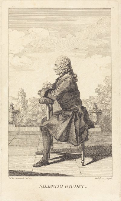 Jean-Baptiste-Francois Durey de Meinières autorstwa after Louis de Carrogis Jean Baptiste Delafosse called Carmontelle