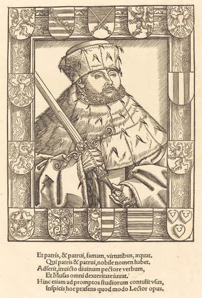 Jan Fryderyk Wielkoduszny w szatach elektorskich autorstwa after Lucas Cranach the Younger
