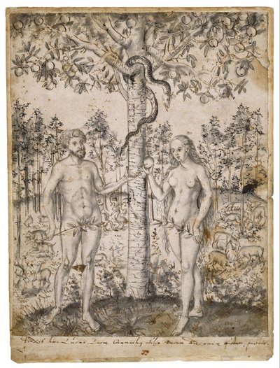 Upadek człowieka autorstwa after Lucas Cranach the Younger