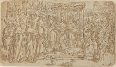 Koronacja Cesarza autorstwa after Maarten de Vos