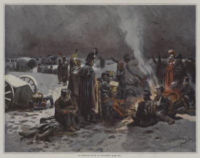 Biwak w bagnie autorstwa after Maurice Henri Orange