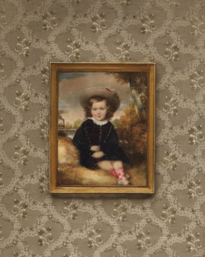 Portret Jana II, księcia Liechtensteinu, jako dziecko, 1844 autorstwa after Moritz Michael Daffinger