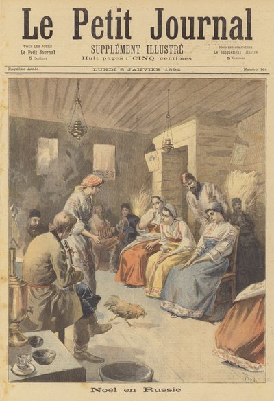 Boże Narodzenie w Rosji autorstwa after Oswaldo Tofani