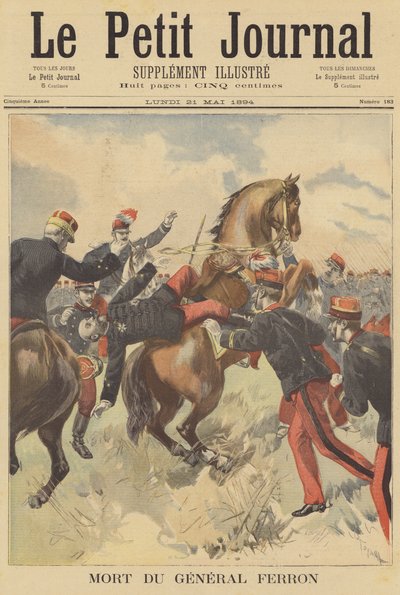 Śmierć generała Ferron autorstwa after Oswaldo Tofani