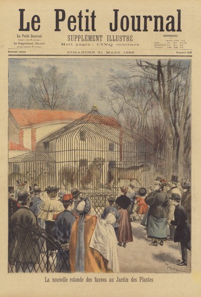 Nowa wybieg dla dzikich zwierząt w Jardin des Plantes autorstwa after Oswaldo Tofani