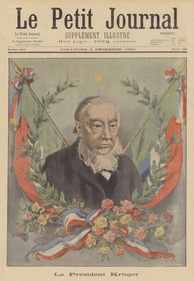 Prezydent Kruger z Transwalu autorstwa after Oswaldo Tofani