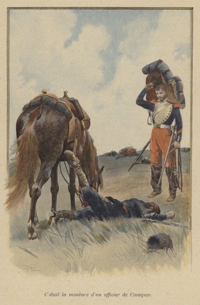 Był to wierzchowiec kozackiego oficera autorstwa after Paris