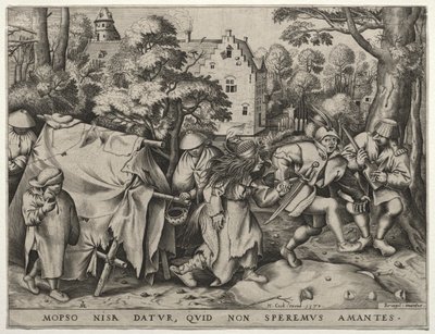 Ślub Mopsusa i Nysy autorstwa after Pieter Bruegel