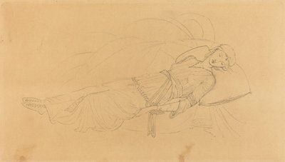 Śpiąca królewna autorstwa after Sir Edward Coley Burne Jones