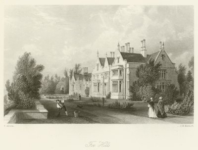 Lisie Wzgórza autorstwa after Thomas Allom