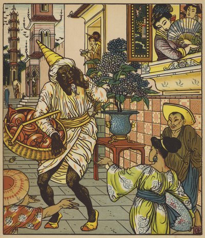 Nowe lampy dla starszych autorstwa after Walter Crane