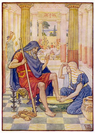 Tak, zaprawdę, jesteś Odyseuszem! autorstwa after Walter Crane