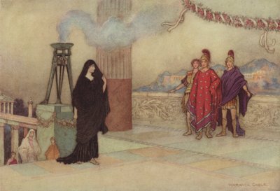 Geoffrey Chaucer, Troilus i Criseyde autorstwa after Warwick Goble