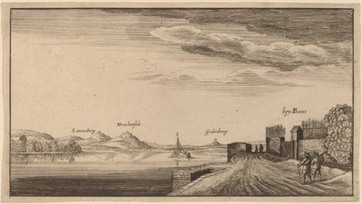 Widok na Lewenberg autorstwa after Wenceslaus Hollar
