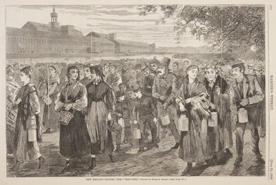 New England Factory Life – „Czas dzwonów” autorstwa Winslow Homer
