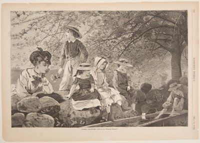 Wiosenne kwiaty autorstwa Winslow Homer