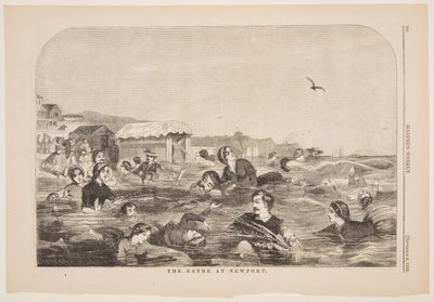 Kąpiel w Newport autorstwa Winslow Homer