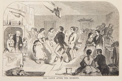 Taniec po łuskaniu autorstwa Winslow Homer