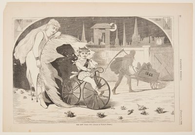 Nowy Rok – 1869 autorstwa Winslow Homer