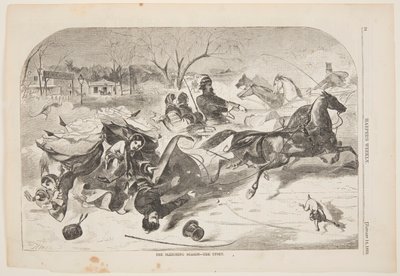 Sezon sań – zdenerwowanie autorstwa Winslow Homer
