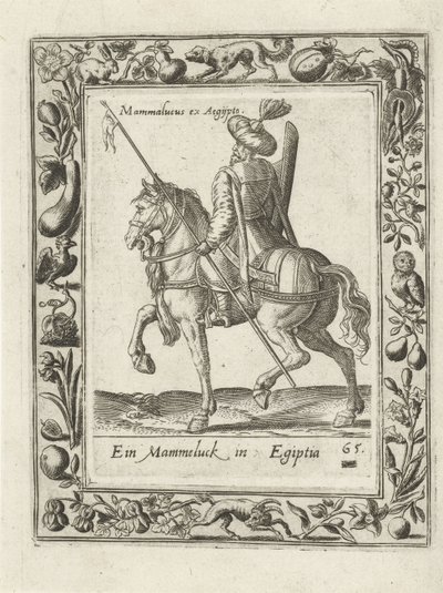 Mameluków na koniu autorstwa anonymous (attributed to)