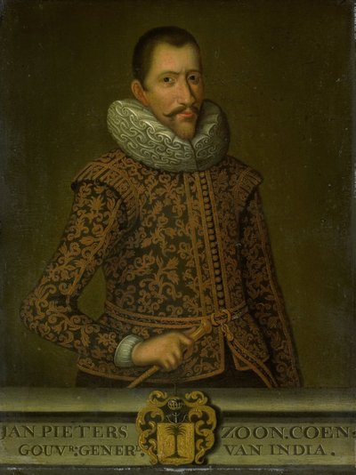 Portret Jana Pietersza Coena, Generalnego Gubernatora Holenderskich Indii Wschodnich autorstwa anonymous (copy after)