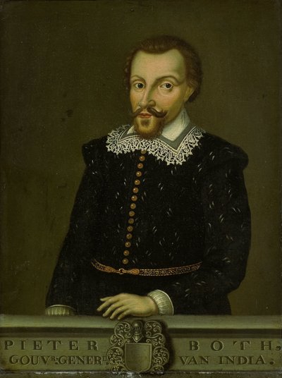 Portret Pietera Botha, Generalnego Gubernatora Holenderskich Indii Wschodnich autorstwa anonymous (copy after)