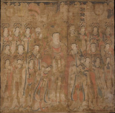 Brahma z asystentami i muzykami autorstwa anonymous 