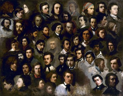 Francuski: Portrety studentów w studiu Paula Delaroche