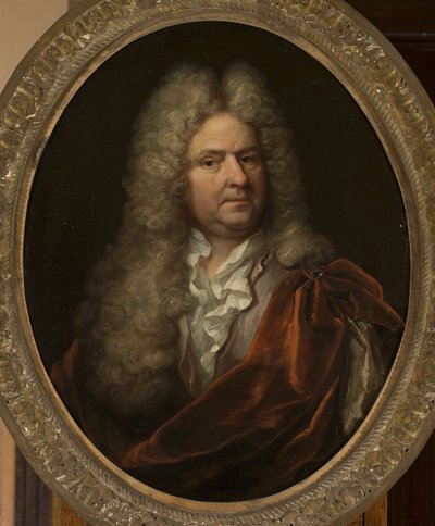 Portret mężczyzny w peruce autorstwa anonymous 