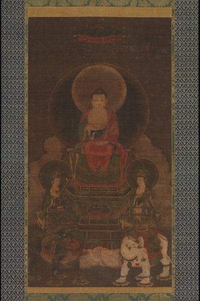 Triada Shaka (Shakyamuni) autorstwa anonymous 