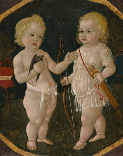 Dwa Putti autorstwa anonymous 