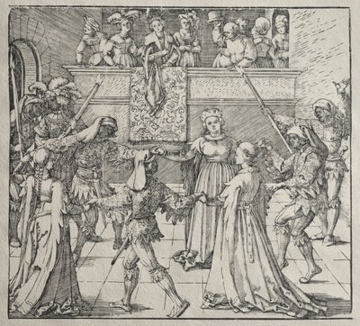 Maskarada autorstwa attributed to Albrecht Dürer