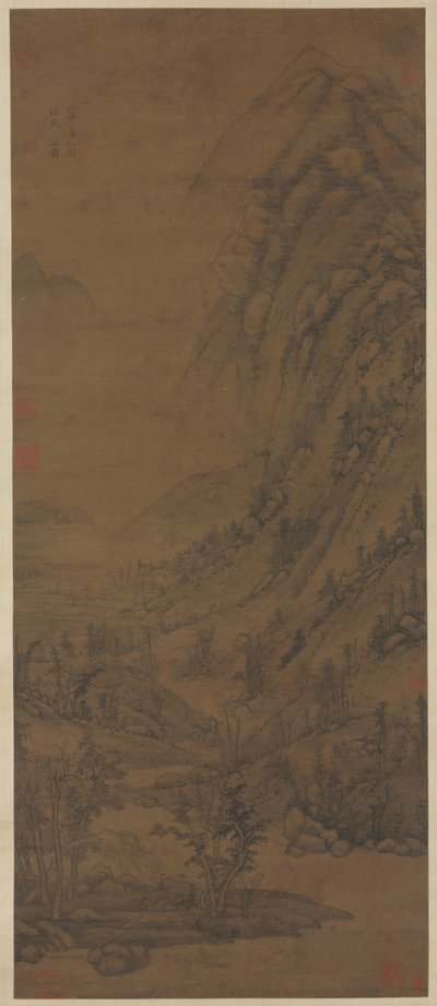 Summer Mountains (po Dong Yuan [aktywny około 937-975]) autorstwa attributed to Huang Gongwang