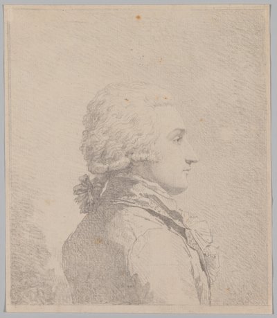 Profilowy portret mężczyzny autorstwa attributed to Louis Rolland Trinquesse