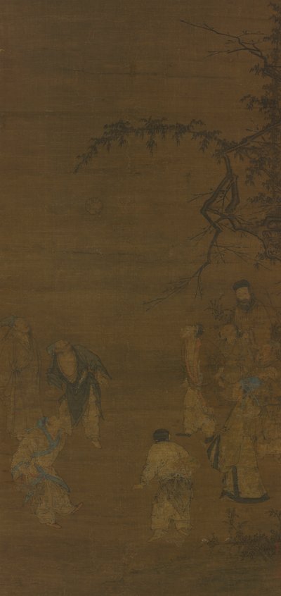 Piłkarze autorstwa attributed to Ma Yuan