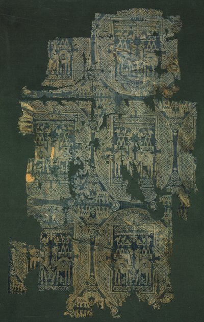 Roundels z wielbłądami niosącymi howdahs autorstwa attributed to Marco d