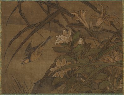 Ptaki i Kwiaty autorstwa attributed to Sesshū Tōyō