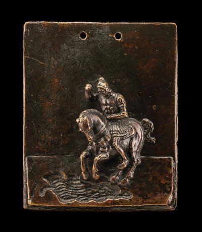 Śmierć Marka Curtius autorstwa called Riccio Andrea Briosco