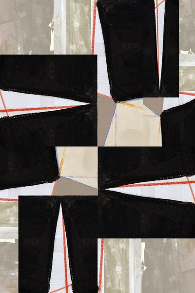 Odważna abstrakcja geometryczna autorstwa cartissi